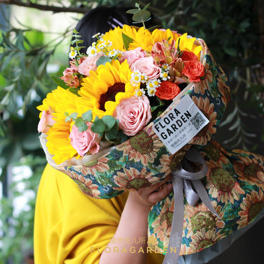 【假日如画】油画系向日葵小香风 商品图0