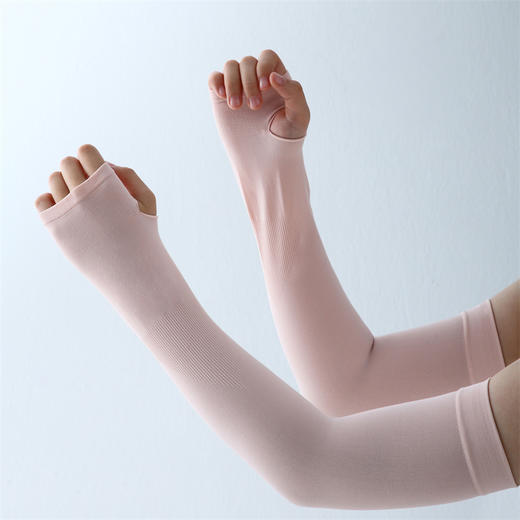 【凉感冰丝】小黄鸭成人款防晒冰袖-2双 商品图3