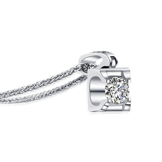 瑞恩臻爱系列18K金钻石吊坠DRBTPE098 商品图2