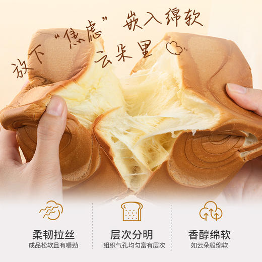 新良纯享高筋小麦粉1kg面包烘焙专用披萨日式吐司粉原材料家用 商品图3