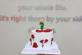 手绘玫瑰小王子