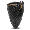 TORY BURCH 汤里伯奇 女士粒面皮革徽标压纹腰包 黑色 53060 001 商品缩略图2