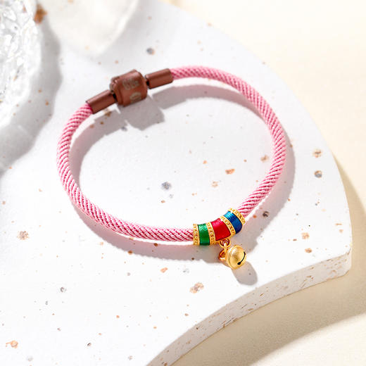 宫里的世界&信语 珐琅铃铛幸运之神手绳 商品图0