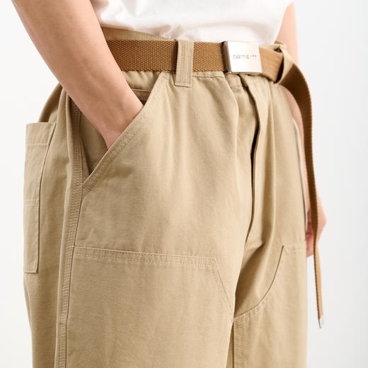 吃茶去chichaqu工装贴布直筒长裤 商品图3