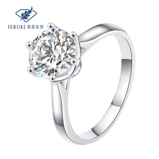 瑞恩18K金钻石女戒DRATRF447 商品图0