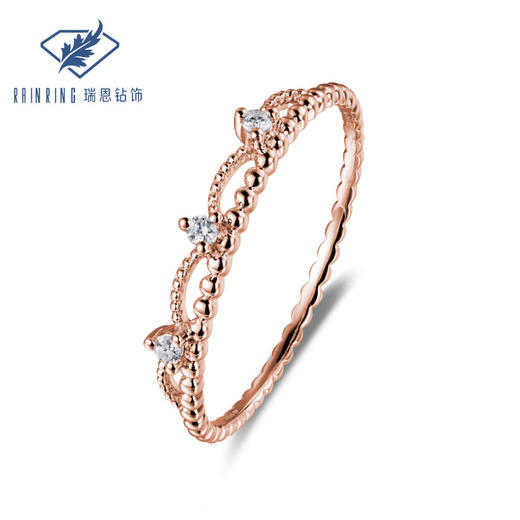 瑞恩仙女戒18K金钻石女戒 商品图2