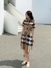 女格仔短袖连衣裙125866 商品缩略图8