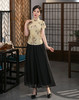 2022夏季单层中国风唐装清凉旗袍套装 XL757 商品缩略图2