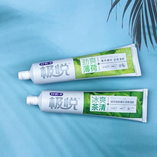 舒客极悦牙膏（冰爽茶清/劲爽薄荷)210g（买一送一） 商品图2