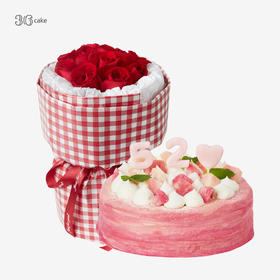 蜜桃乌龙千层+无畏专款鲜花~