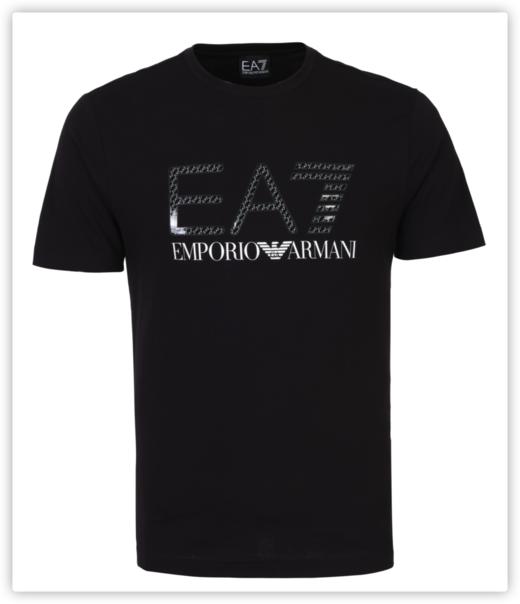 【单件特惠秒】Armani EA7运动系列男士运动全棉T恤10699 商品图1
