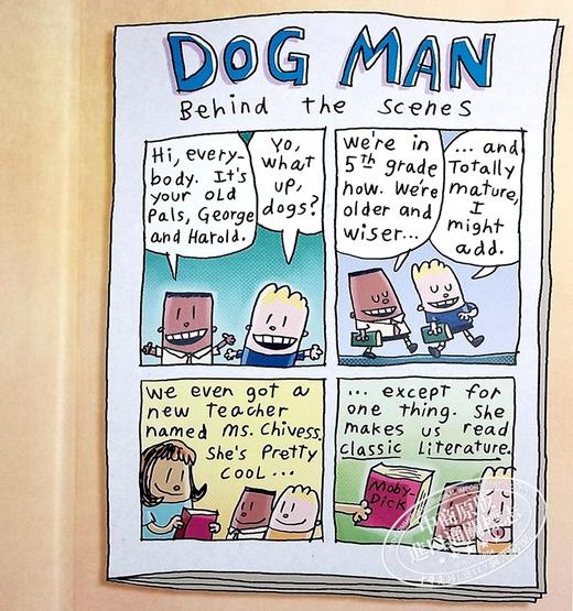 【中商原版】Dog Man 3 A Tale of Two Kitties 神探狗狗3 2021年新版 英文原版进口 儿童桥梁漫画图像小说 小初文学图画小说 商品图5