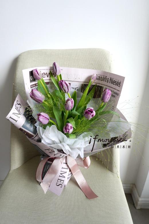 「520特别款」紫色郁金香 商品图0