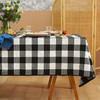 经典黑白方格餐桌布ins风日式简约 商品缩略图0