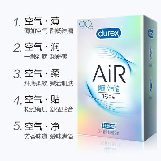 杜蕾斯 AiR隐薄空气套16只装 商品图1