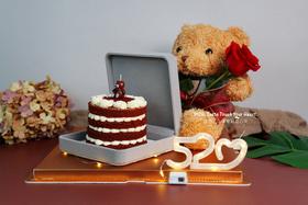 小熊礼盒蛋糕（红丝绒，提拉米苏）