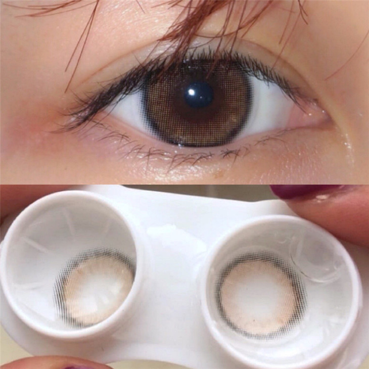 BOLLYCON年抛隐形眼镜 琥珀棕14.0mm 1副/2片-VVCON美瞳商城6