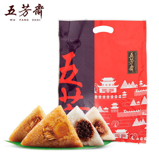 五芳斋粽子4粽4味480g/猪肉粽400g 商品图0