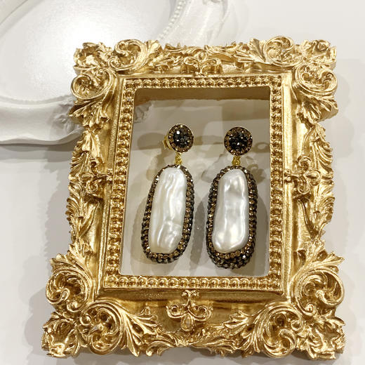 北京仓｜SORU-Precious-凯特王妃 同款-Baroque Pearl-巴洛克珍珠 耳环［英国设计师］ 商品图8