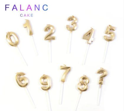 数字蜡烛| falanc cake
