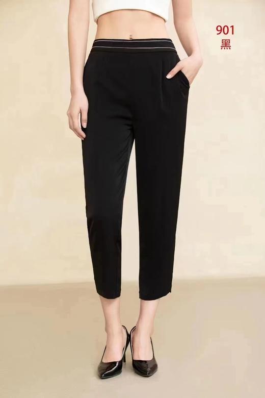 竹纤维女士时尚直筒裤901 商品图1
