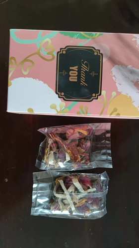 开心花茶:玫瑰 月季花 陈皮 佛手