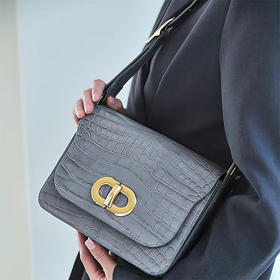 【迪桑娜】DOUBLE/D千鸟鳄鱼纹