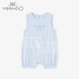 英氏-童衣类（夏）D0英针短蛤, 爱丽丝蓝, 73CM