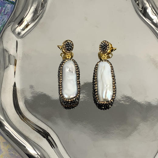 北京仓｜SORU-Precious-凯特王妃 同款-Baroque Pearl-巴洛克珍珠 耳环［英国设计师］ 商品图11