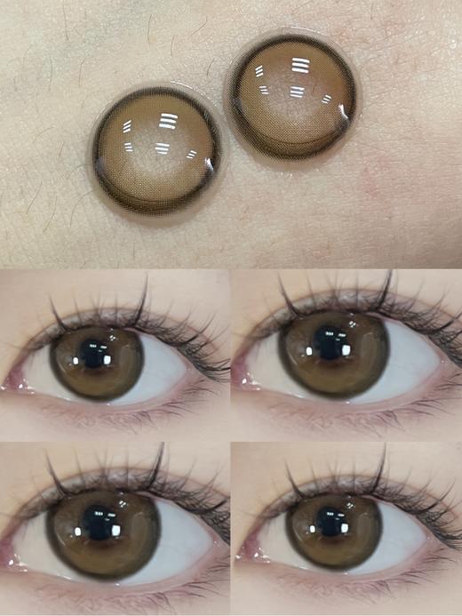 店主推荐丨Chico Brown·渐变琥珀棕·Missbebe丨14.2mm（年抛/2片装） 商品图7