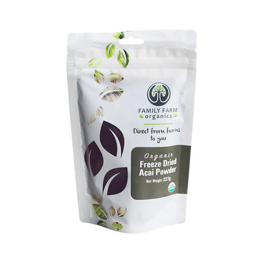 美国冻干巴西莓粉Family  Farm巴西莓浆果粉无糖添加去YANG化Acai 商品图3