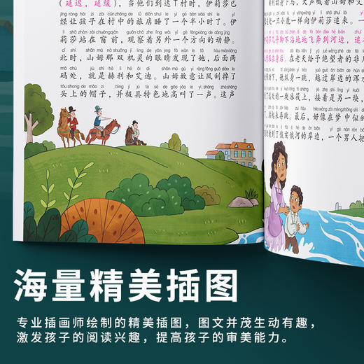 汤姆叔叔的小屋 海底两万里 彩绘注音版 送音频故事 6岁+ 商品图2