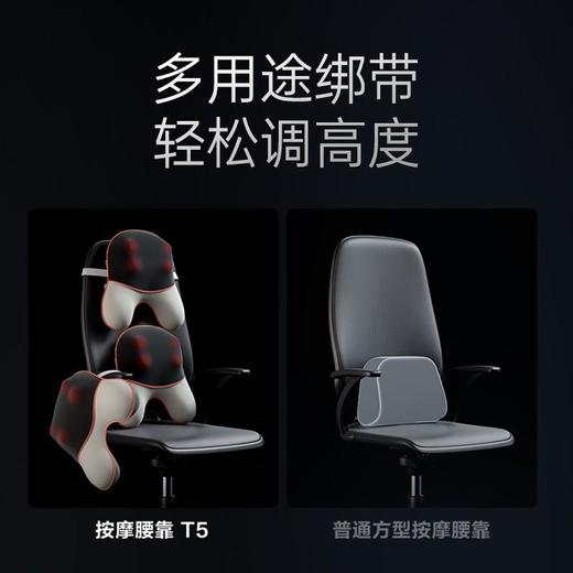 SKG腰部按摩器T5 一代豪华款灰色 商品图1
