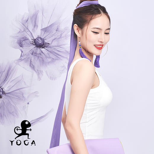 壁虎瑜伽【2205SY176】宽肩罗纹背心（一体式胸垫）【5天发货】 商品图3