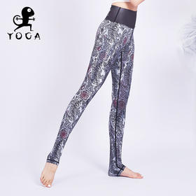 壁虎瑜伽《寅虎迎春》限量款印花瑜伽12分裤 【可定制】（标准码）清仓不退不换