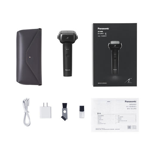 松下（Panasonic）大锤子电动剃须刀刮胡刀往复式男士礼物小锤子Pro系列LM53-黑色 商品图6