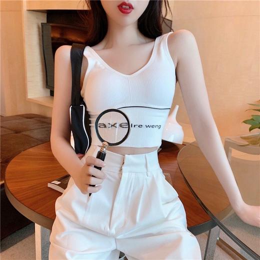 【两件优惠装】黛唯梵泫雅同款运动防震瑜伽U型外穿文胸内衣女无钢圈聚拢文胸百搭裹胸 商品图7