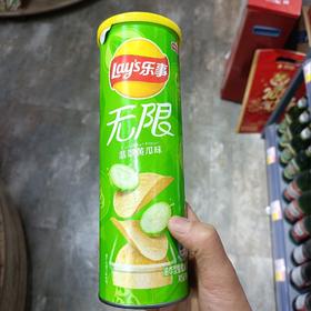 乐事薯片无限系列翡翠黄瓜味90g