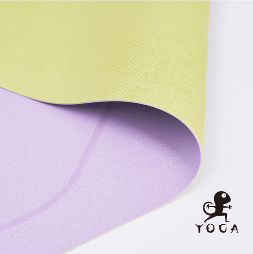 壁虎【超轻薄便携瑜伽垫】橡胶1.5mm初学者家用双面防滑（个性定制 免费刻字）【七十二小时发货】 商品图5