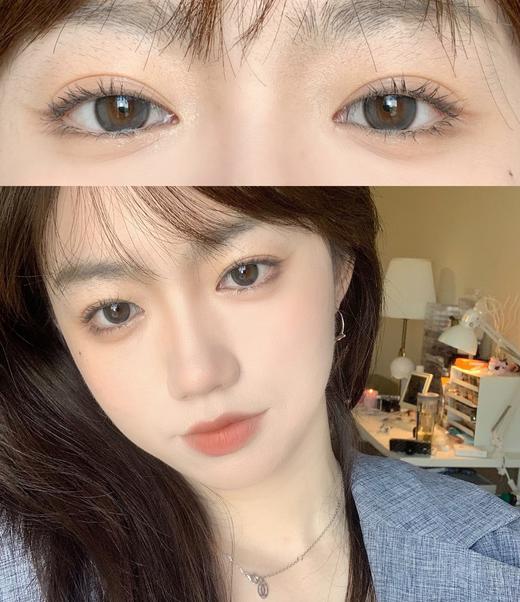 店主推荐丨Yoga·透光黑灰·Missbebe丨14.2mm（年抛/2片装） 商品图0