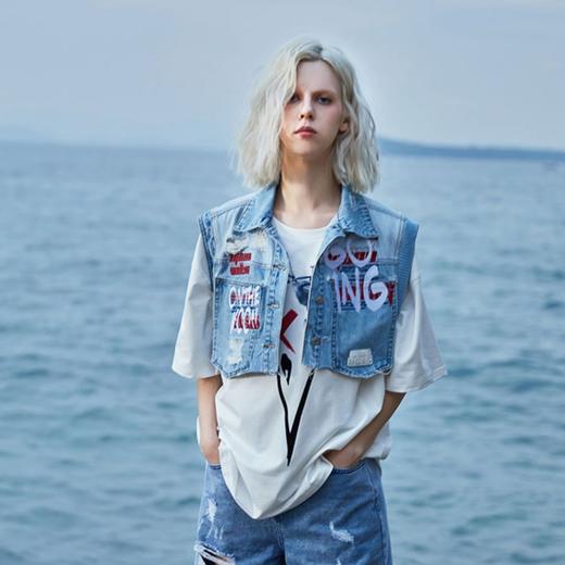 牛仔马甲 商品图1