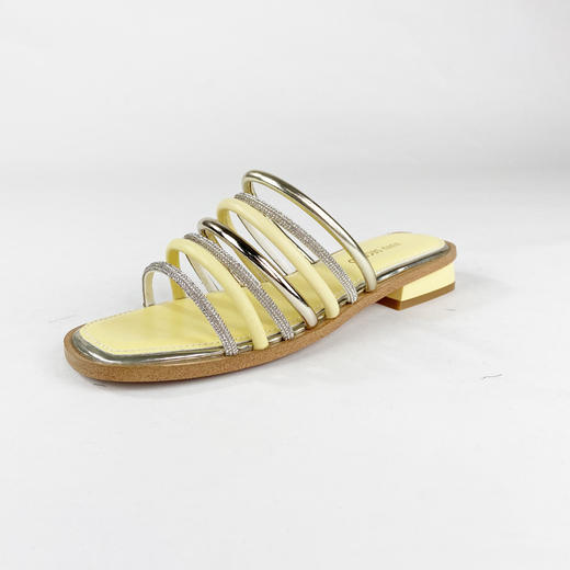 IUIU SECOND 夏季时尚水钻条带凉拖鞋罗马拖鞋U20BJ23641 商品图6