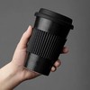 单向空间丨陶瓷杯丨炻瓷硅胶黑色 商品缩略图0