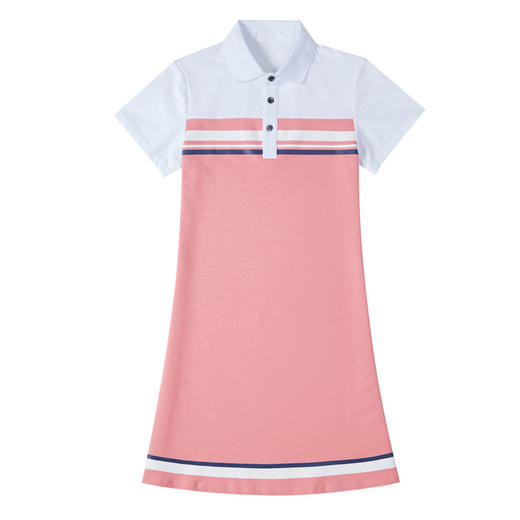 SP1203夏季中长款休闲t恤裙休闲a字运动裙 商品图4