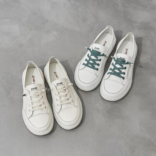 ZHR小白鞋女2022年夏季新款百搭网面透气轻便薄款休闲鞋平底女鞋 商品图6