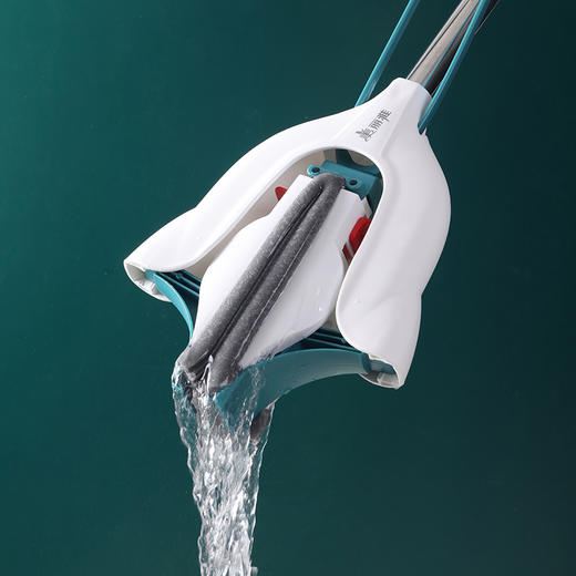 【一键式胶棉拖替换装】美丽雅胶棉拖备件家用吸水海绵头免手洗干湿两用 商品图5