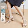 ARCHCONTACT安启美奈方头一字带粗跟凉鞋52754 商品缩略图1