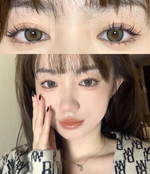 店主推荐丨Chico Gray·渐变灰绿·Missbebe丨14.2mm（年抛/2片装） 商品图0