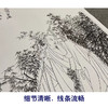 张大千竖幅工笔传统人物白描底稿-《杖经图》-多种白描尺寸可选-QD45 商品缩略图4