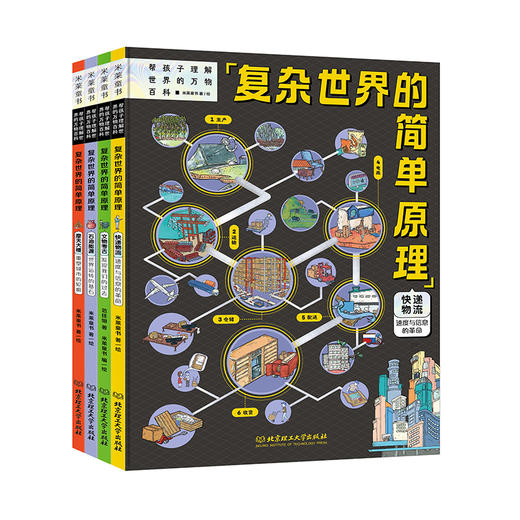 《复杂世界的简单原理》全4册，5-12岁 培养孩子解决问题的能力 商品图0